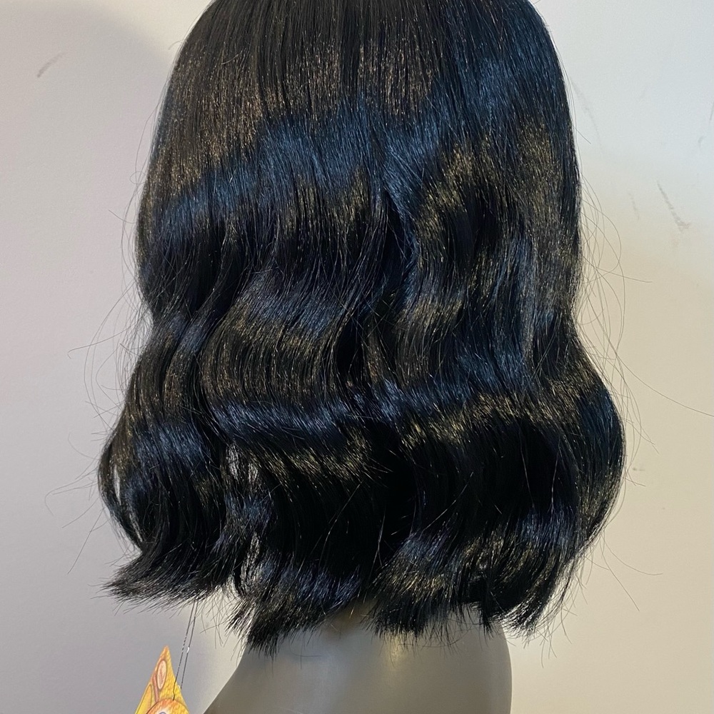Tops M EVIE Lace front wig JETBLACK 1 - Picture 4 of 10